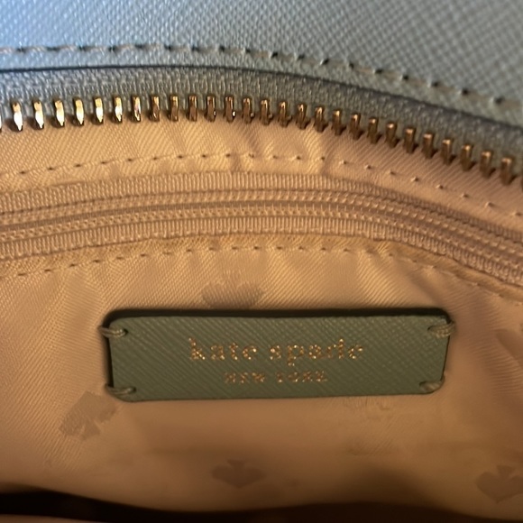 KATE spade large blue purse. NWOT - Picture 5 of 7